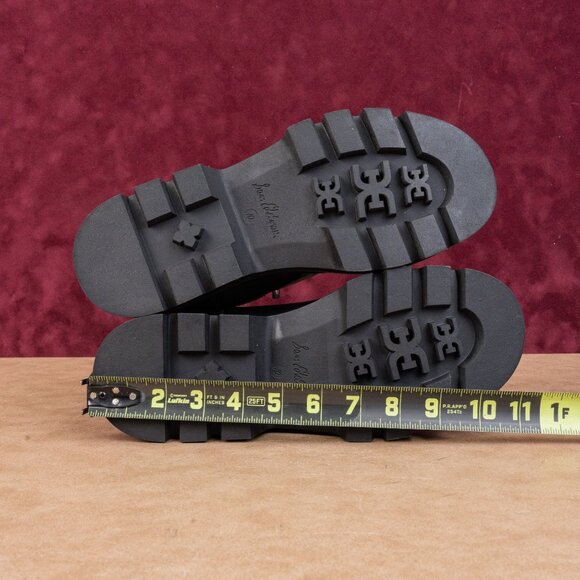 Sam Edelman Women Cooper Black Leather Platform Festival Fashion Zip Boots 10US - Picture 5 of 8